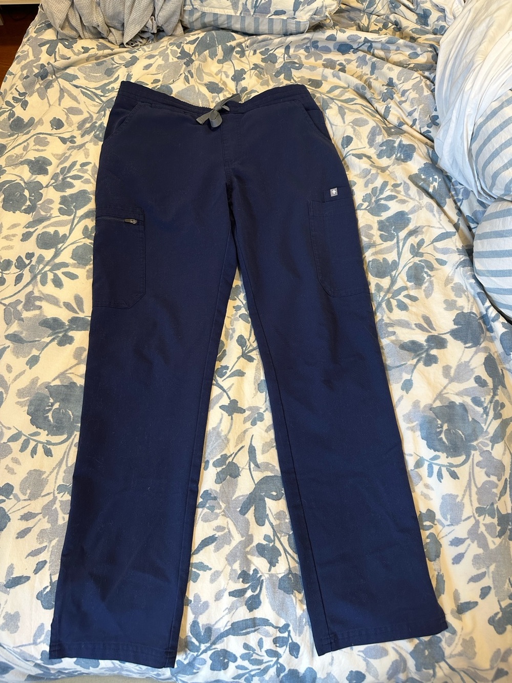Figs Yola Pants Navy Blue